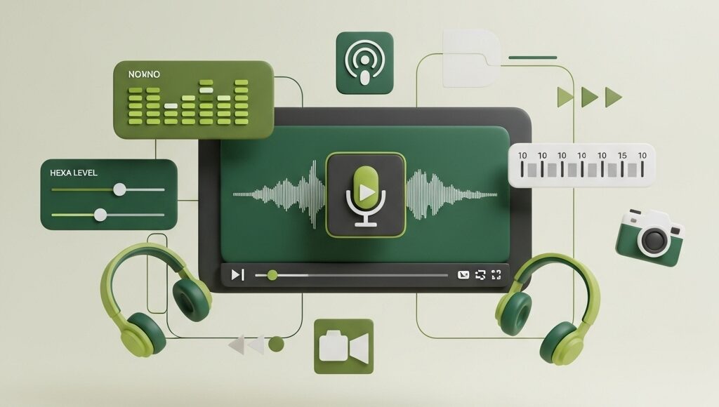 podcast video editing