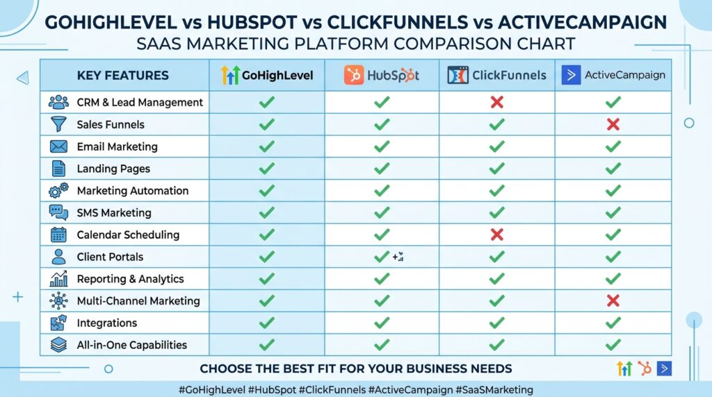 GoHighLevel vs The Competition