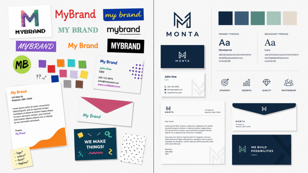 business brand kit, brand identity kit, brand kit for small business, professional branding, why branding matters