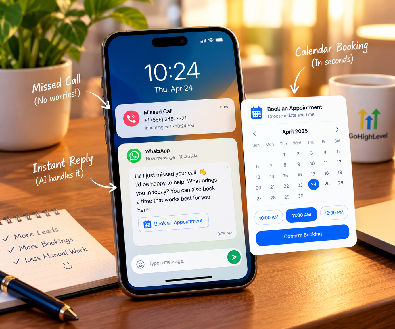 gohighlevel ai employee, ghl ai automation, gohighlevel ai features, ai for business, ai receptionist