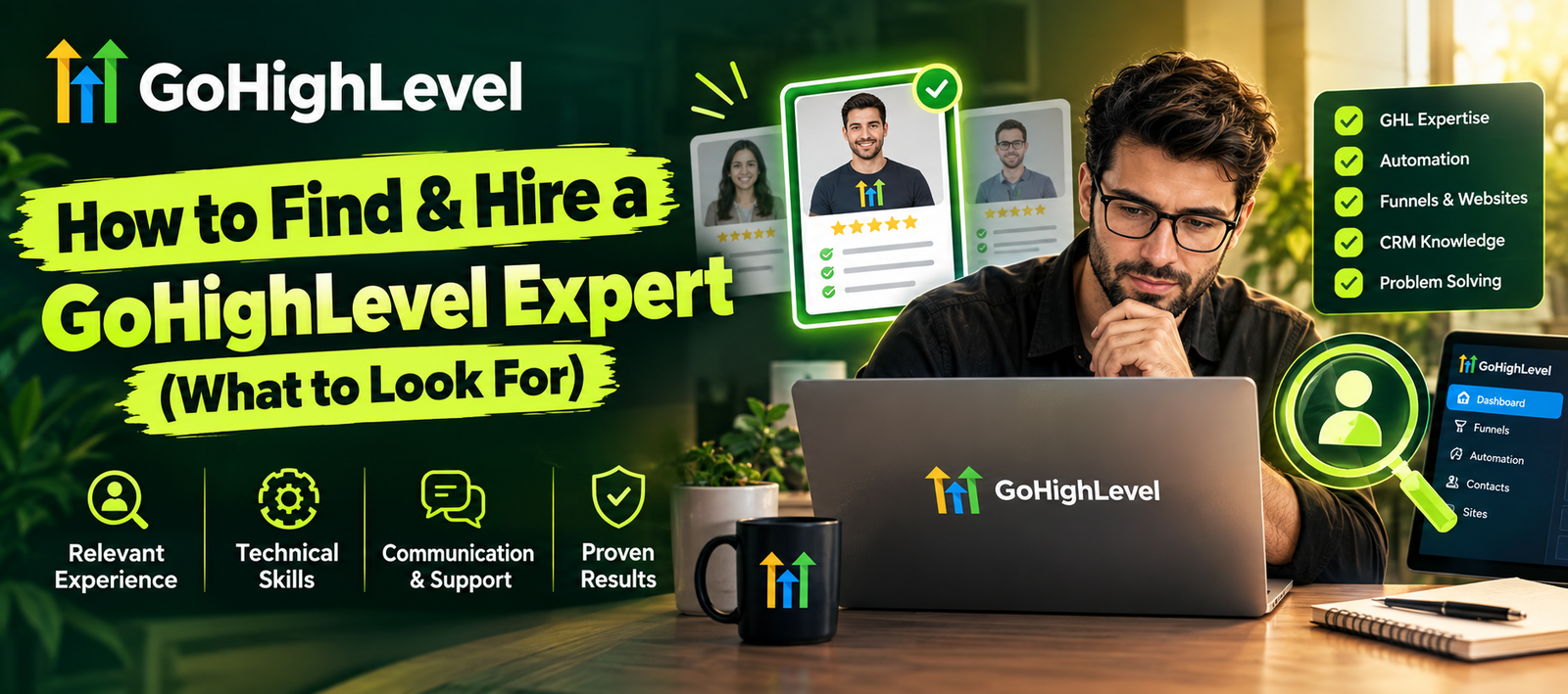 gohighlevel setup service, ghl agency, find ghl expert